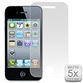 5 Pacquets de Film de Protection Ecran pour Apple iPhone 4 iPhone4 - Mat