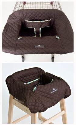 Balboa Baby Shopping Cart Cover, Floral Trim (Discontinued by Manufacturer)