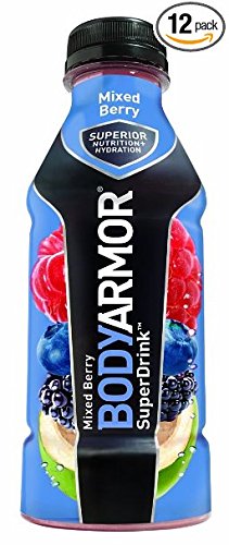 Body Armor Sports Drink, Mixed Berry, 16 oz Pack of 12
