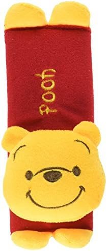 Child Children Kids Safety Design Multi Use Auto Car Seat Belt Cover Plush Seat Shoulder Pad Cushion 2 Pcs One Pair (Winnie the Pooh) by Maybe