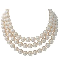 10mm - 11mm Fresh Water Pearl Necklace 48 inches Length