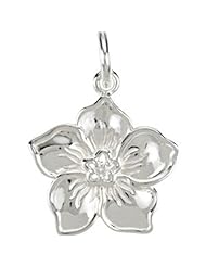 Forget Me Not Charm in Sterling Silver