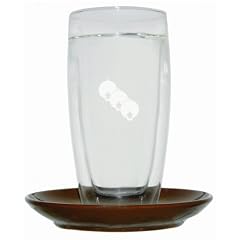 Latte Macchiato Borosilikat-Glas, doppelwandig inkl. Trinkhalml�ffel