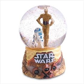 C-3PO and R2-D2 Snowglobe - Style 37356