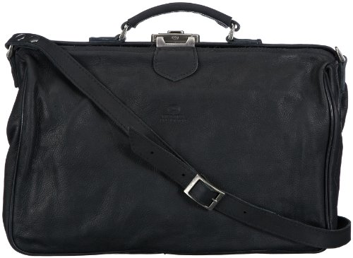  Fred de la Bretoniere  Clipper new Inside, sacs à main mixte adulte - Noir - Schwarz (Black), 40x28x15 cm (B x H x T) EU