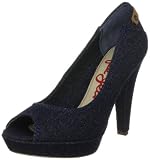 Pepe Jeans Footwear Women's Telma Denim Platforms Heels