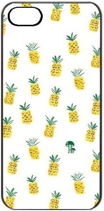 Apple iPhone 6 Black Rubber Silicone delicious pineapple phone Case