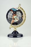 Review Team Concept  / 110 mm Blue Jasper Gemstone Globe with C Stand
