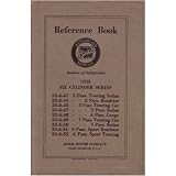 1923 BUICK 6 CYLINDER Owners Manual User Guide by General Motors