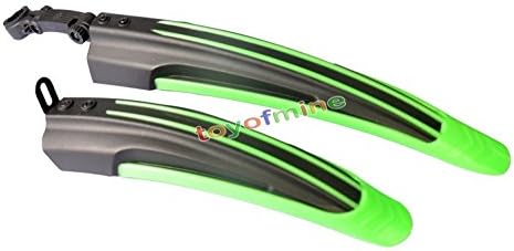 Cycling Bicycle Front Rear Mud Guard Mudguard Set Mountain Bike Mud Fender /Green