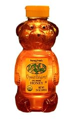 HoneyTree's Organic Rainforest Honey, 24-Ounce Plastic Bears (Pack of 3)