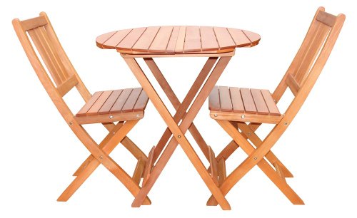 3-Piece Set - Round Table with 2 Chairs - K-53504-53503-2 product image