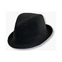 New Plain Classic Fedora Fashion Cap Hat - Black