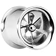7/16" Stainless Steel Pinwheel Tunnel Plug