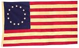 Tea-Stained Betsy Ross Flag - Small