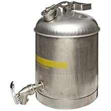 Eagle 1327 Faucet Safety Can, 5 Gallon Capacity, 11-1/4" Width x 15-7/8" Depth