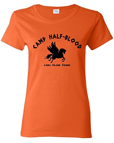 Shop4Ever® Camp Half-Blood Women's T-shirt Cool Demigods Shirts