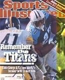 Eddie George Autographed/Hand Signed Sports Illustrated Magazine (Tennessee Titans)