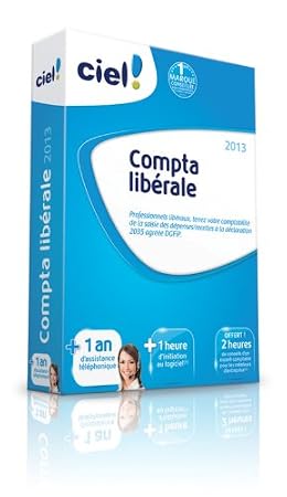 Ciel Compta Libérale 2013 + 1 an d'assistance téléphonique