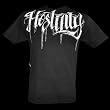 HOSTILITY Mens BLOODY 2 T-shirt- Black