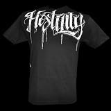 HOSTILITY Mens BLOODY 2 T-shirt- Black