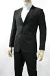 Mens Black 2 button suit Semi Slim Fit