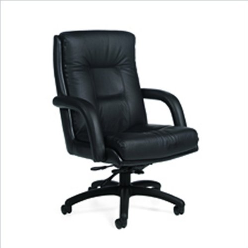 Global Office 3992BK-450/550 Arturo High Back Tilter Office Chair