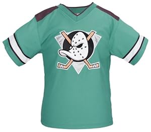 Amazon.com : NHL Youth Anaheim Mighty Ducks Retro Embroidered Logo Shirt : Sports & Outdoors