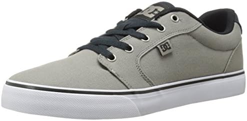 DC Men's Anvil TX Skate Shoe, Beige, 10 D US