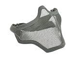 Bravo Tactical Gear: Strike Steel Half Face Airsoft Mask - Ranger Green