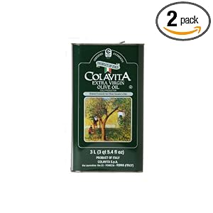 Colavita Extra Virgin Olive Oil Oils, 101-Ounce Tins (Pack of 2) by Colavita