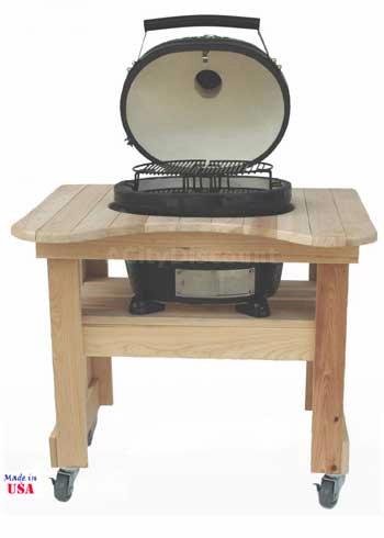 774 Oval Junior Ceramic Grill Smoker Outdoor Barbecue BBQ product image