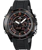 Casio - EFA-132PB-1AVEF - Montre Homme - Quartz - Analogique et digitale - Bracelet Résine noir