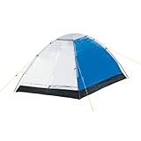 Friedola 15340 Kuppelzelt Mono Dome, Dunkelblau/silber, Außenzelt: ca. 205 x 145 x 100 cm