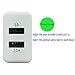 KingAcc 10W Dual Port USB Wall Charger (2-Pack)