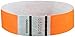 Goldistock Event Wristbands Original Series Neon Orange 500 Count | ¾” Arm Bands | Paper-Like Party Armbands | Wrist Bands