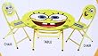 Spongebob Squarepants 3-Peice Table and Chair