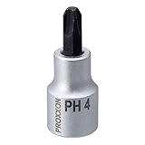 プロクソン(PROXXON) (+)ソケットビット 1/2" No.4 No.83474