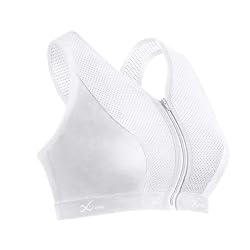 CW-X Women's Xtra Support Zip Running Bra