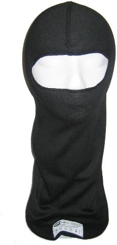 PXP Racewear 1-Layer 1-Eye Port Fire Resistant Underwear Hood (Black)
