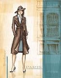 Rain Paris HIGH QUALITY MUSEUM WRAP CANVAS Print Andrea Laliberte
11x14