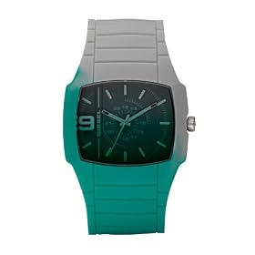 Diesel DZ1426 Montre - Bracelet Silicone Grau Gr�n