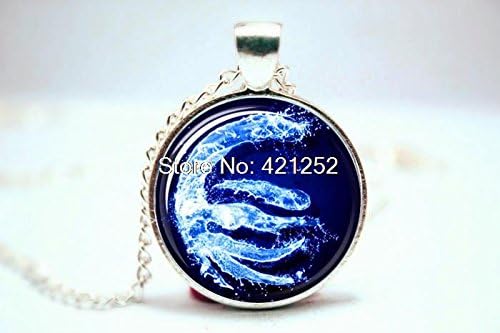 Pretty Lee 2015 Fashion Water Tribe Avatar The Last Airbender Necklace Water Tribe Pendant Glass Photo Cabochon Necklace Christmas gift