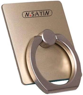 MSAyin Universal Masstige Ring Grip/ Stand Holder for any Smart Device - Gold, buy 1 get 2