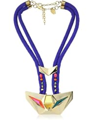 CHRISHABANA "Now Is Tomorrow" The Hologram Gold and Multi-Color Necklace
