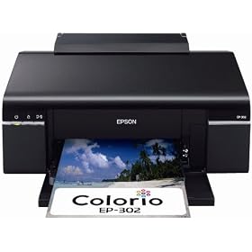 EPSON Colorio �C���N�W�F�b�g�v�����^�[ EP-302 6�F�����C���N