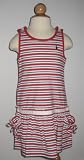Ralph Lauren Infant Girls Brayden Striped Cotton Dress