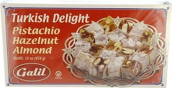 Galil Turkish Delidht Pistachio -Hazelnut-Almond ( 500 g ) by Galil