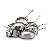 BonJour Copper Clad 10-Piece Cookware Set