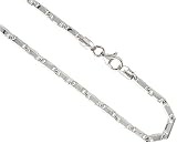8 In. Sterling Silver Italian Baht Bracelet, 5/32 In. (3.7 Mm), Nickel...